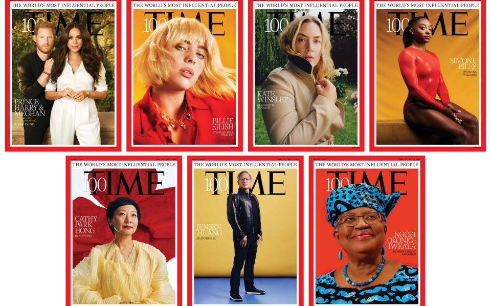 This year's Time 100 cover shoots - Pari Dukovic for TIME