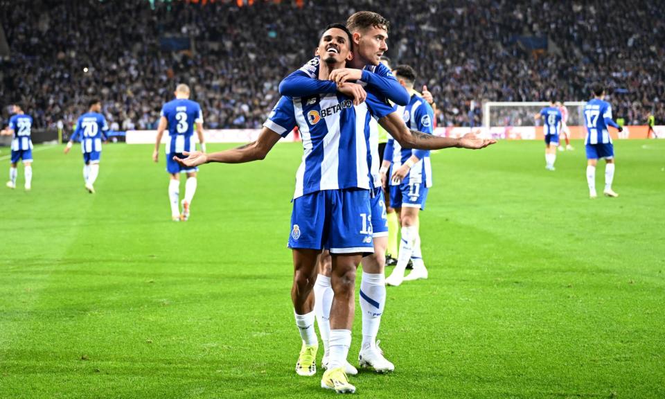 <span>Galeno scored the late winner for Porto in their Champions League last-16 first leg against Arsenal.</span><span>Photograph: Michael Regan/Getty Images</span>