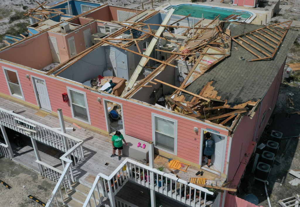 Hurricane Sally Makes Landfall On Gulf Coast