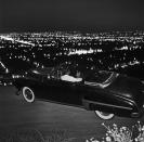 <p>We can't think of anything more romantic than checking out the Los Angeles skyline in a retro car back in 1951. </p>