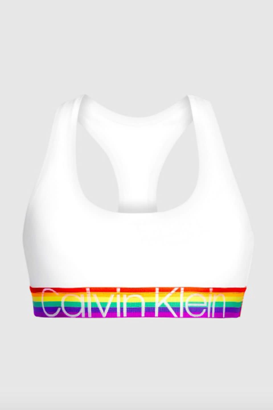 4) Calvin Klein Pride Bralette