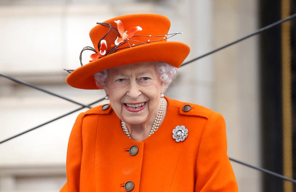Queen Elizabeth still had her sense of humour credit:Bang Showbiz