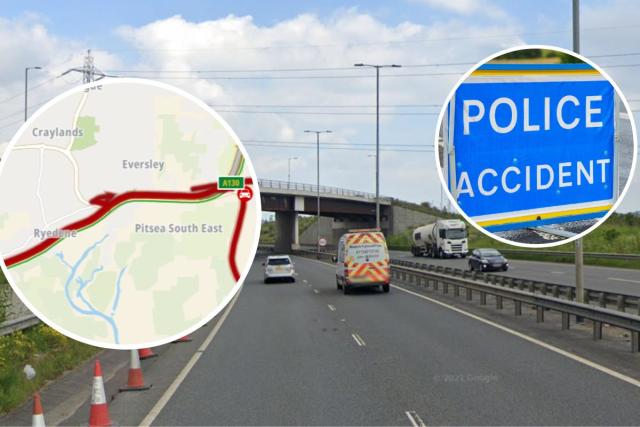 Drivers face long delays on A13 as major road CLOSED at Sadlers