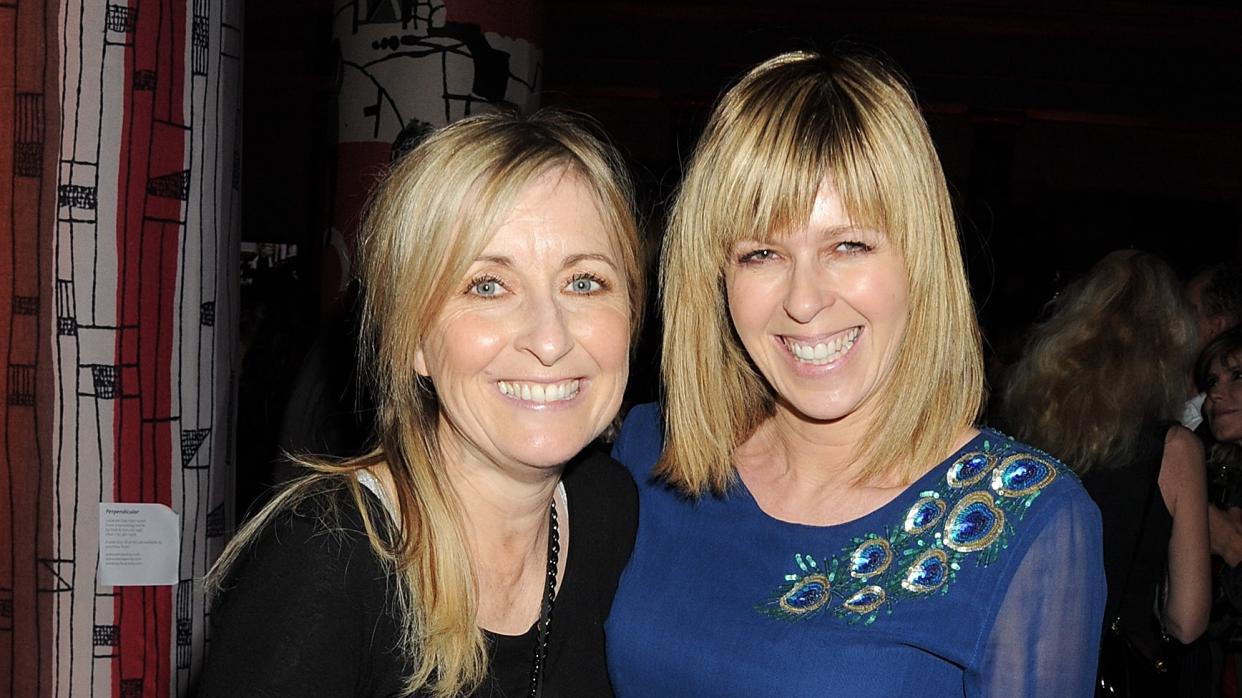 Fiona Phillips and Kate Garraway in 2012. (Getty Images)