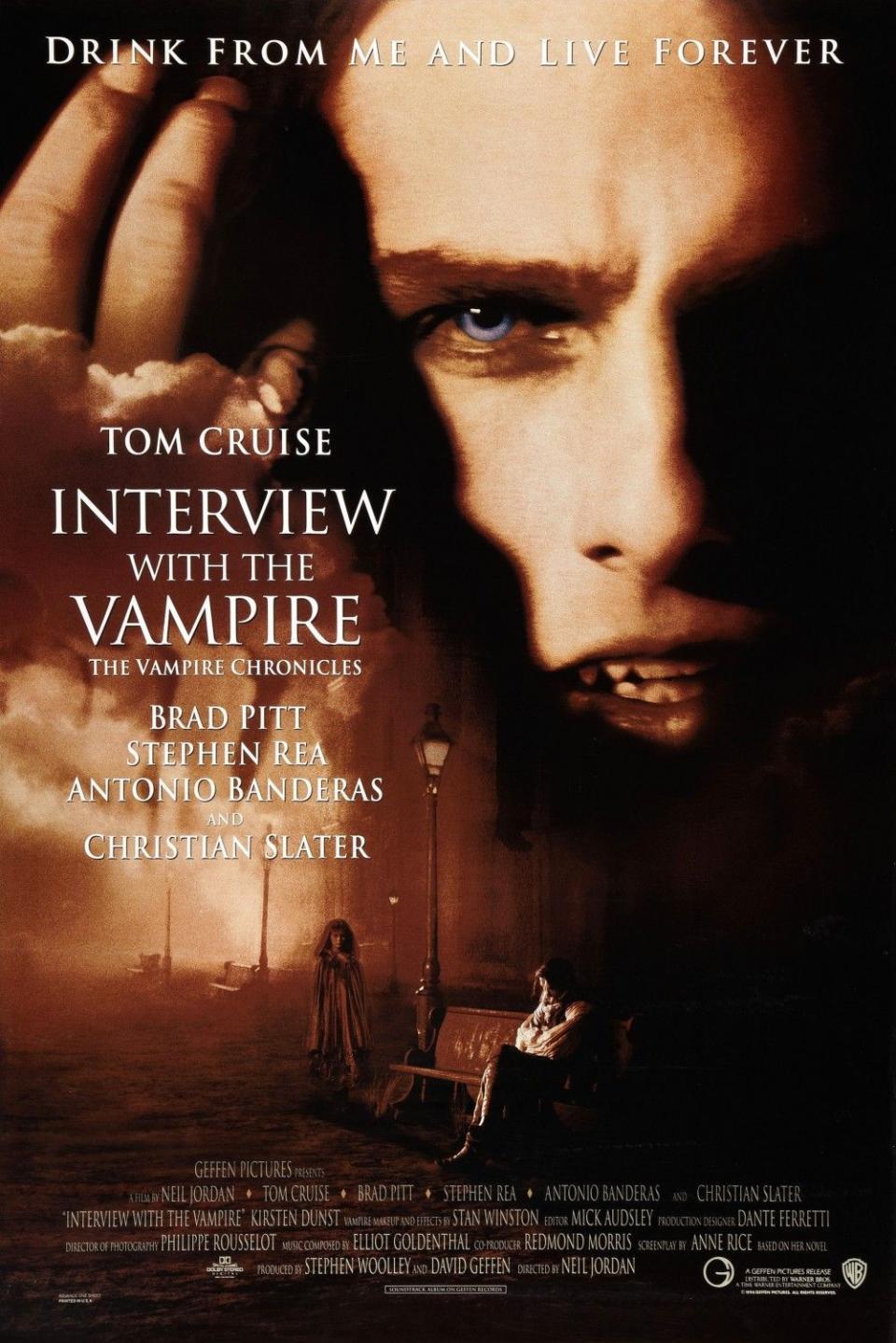 3) Interview With the Vampire: The Vampire Chronicles (1994)