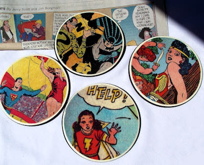 Comic Coasters