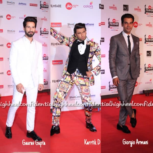 Shahid Kapoor Vs Ranveer Singh Vs Ayushmann Khurrana Vs Rajkummar