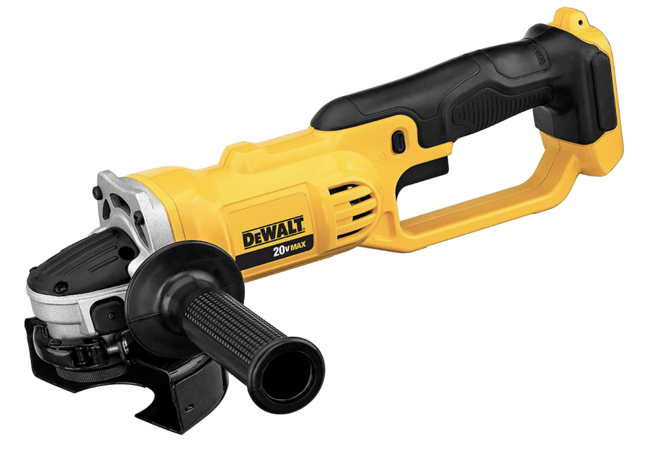 Dewalt DCG412B 20V MAX* Lithium Ion 4-1/2&#x00201d; grinder (Photo via Amazon)