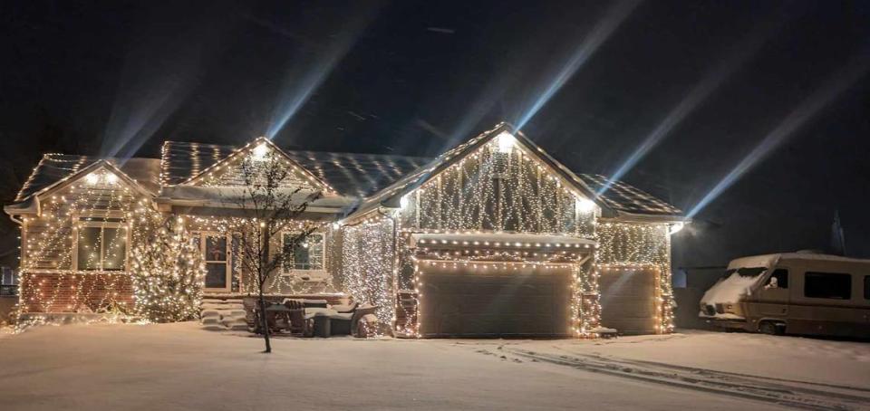 The “Christmas Vacation”-obsessed couple living at 109 W. Poplar in Goddard has created an ode to the movie, complete with Cousin Eddie’s camper.