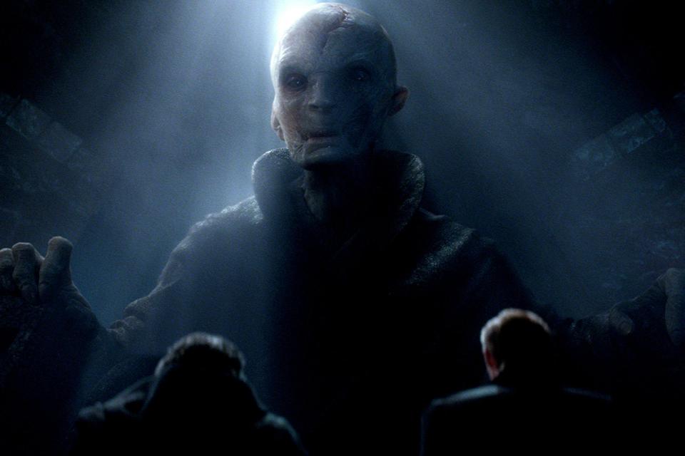 Star Wars: The Last Jedi probably won't reveal Snoke's identity