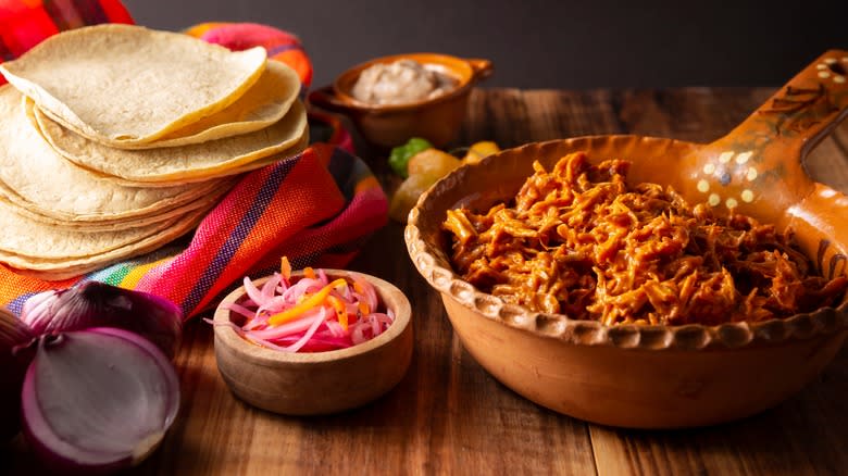 Cochinita pibil with achiote