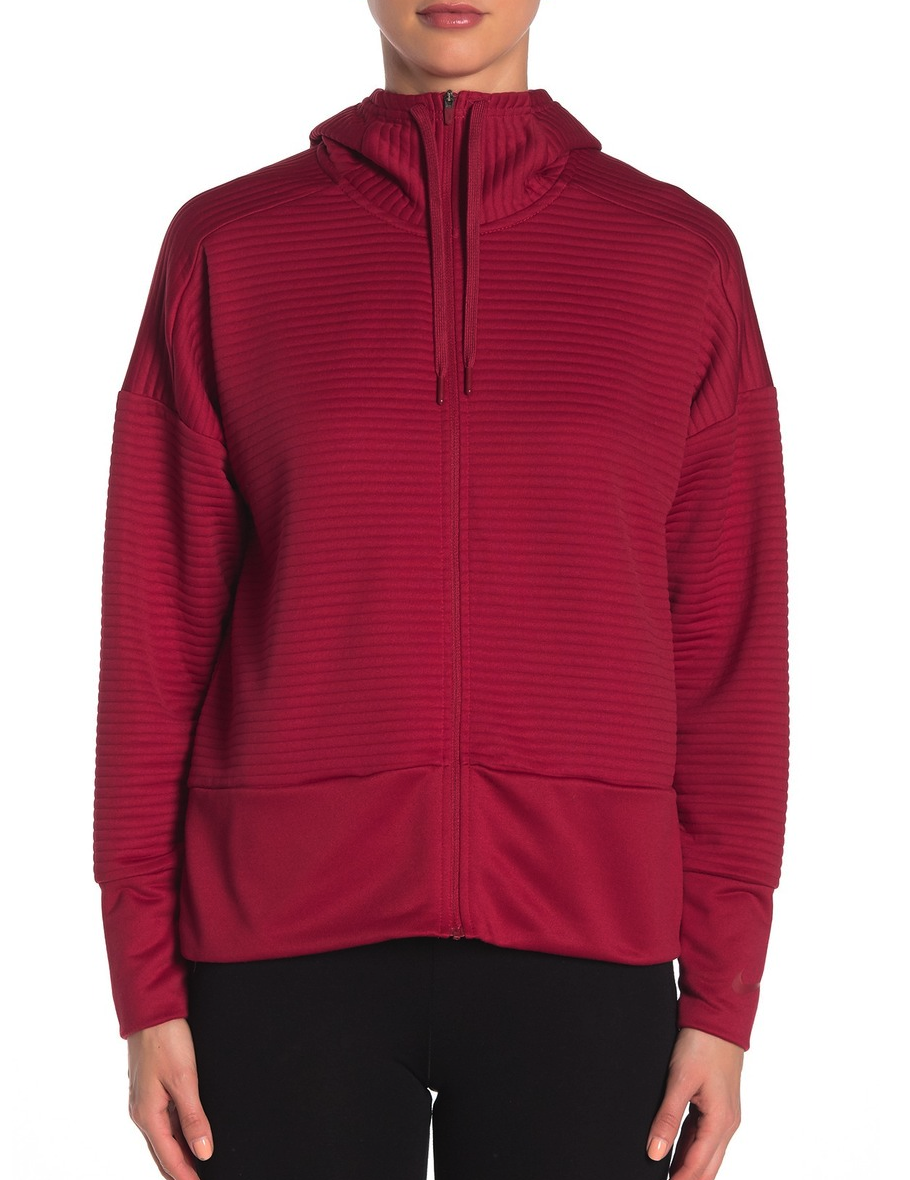 Nike Dri-Fit Zip Front Hoodie. (Photo: Nordstrom Rack)