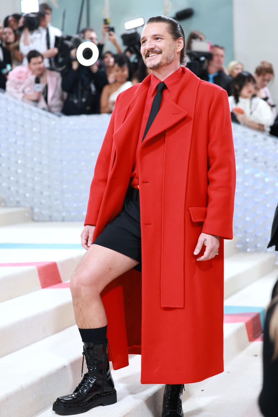 NEW YORK, NEW YORK - MAY 01: Pedro Pascal attends The 2023 Met Gala Celebrating 