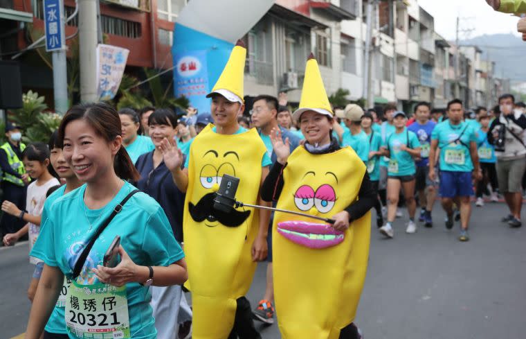 變裝跑者。大會提供