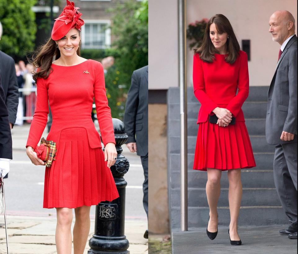 All the Times Kate Middleton Has Repeated Her Favorite Outfits