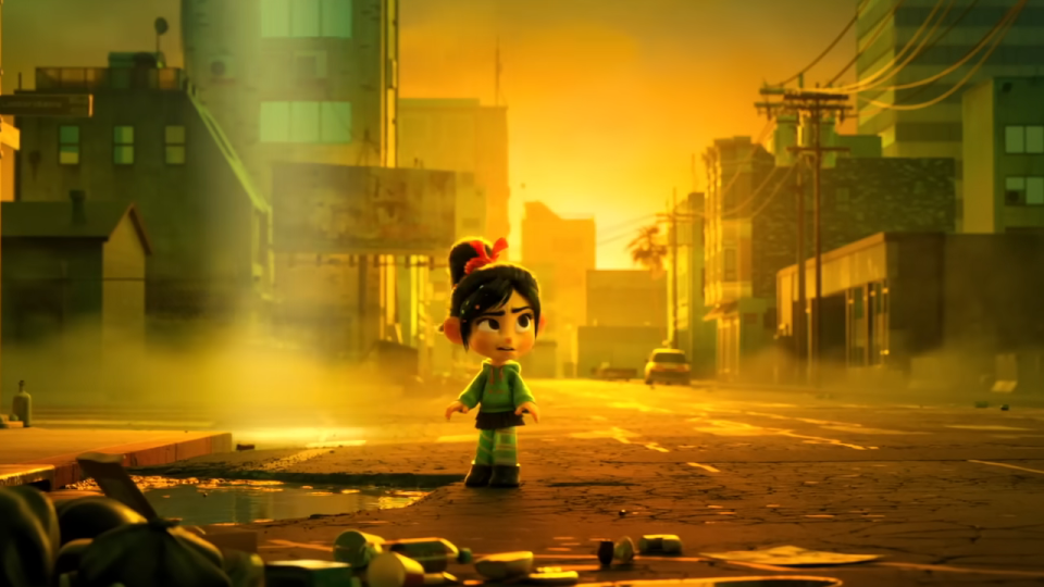 Sarah Silverman signing in Wreck it Ralph 2.