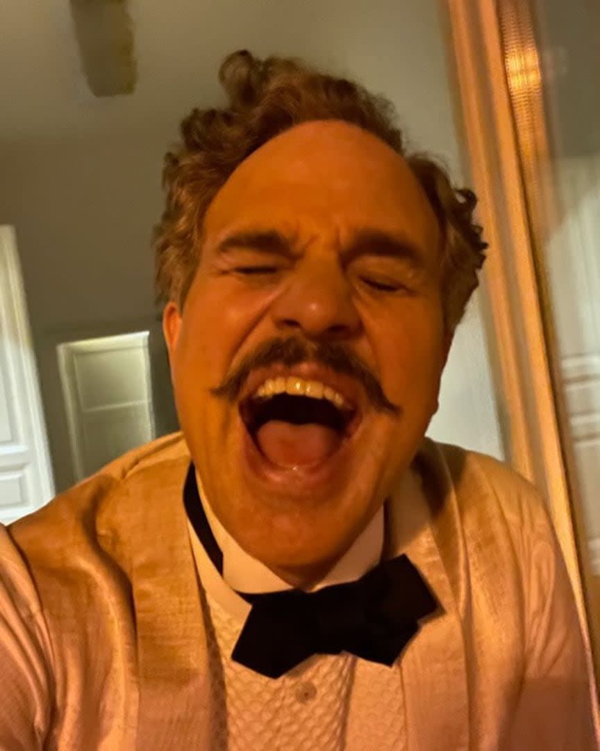 La foto que Mark Ruffalo subió en forma de festejo por la nominación a los Premios Oscars 2023