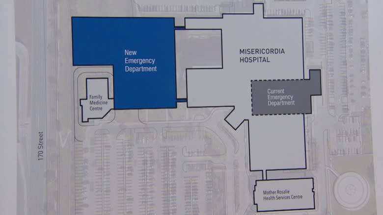 Province announces details of new Misericordia emergency department