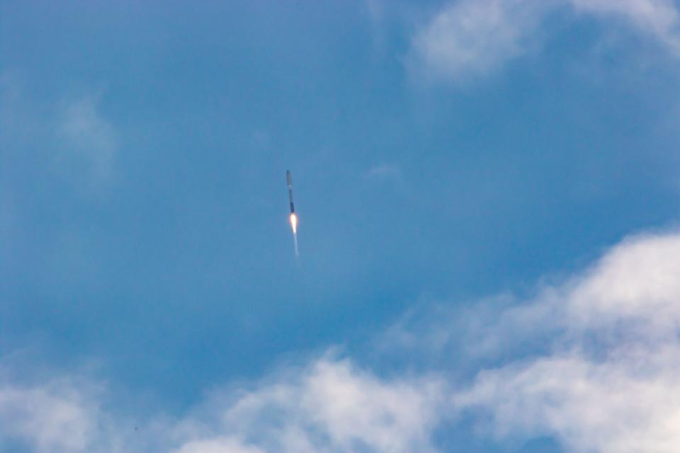 USSF-7 launched from Cape Canaveral on May 17, 2020, at 9:14 a.m. EDT. 
Photo by WFTV's photog Jon Galed