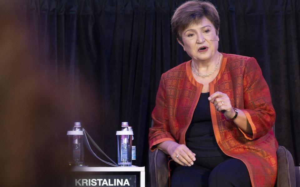 IMF managing director Kristalina Georgieva said cental banks must maintain their independence