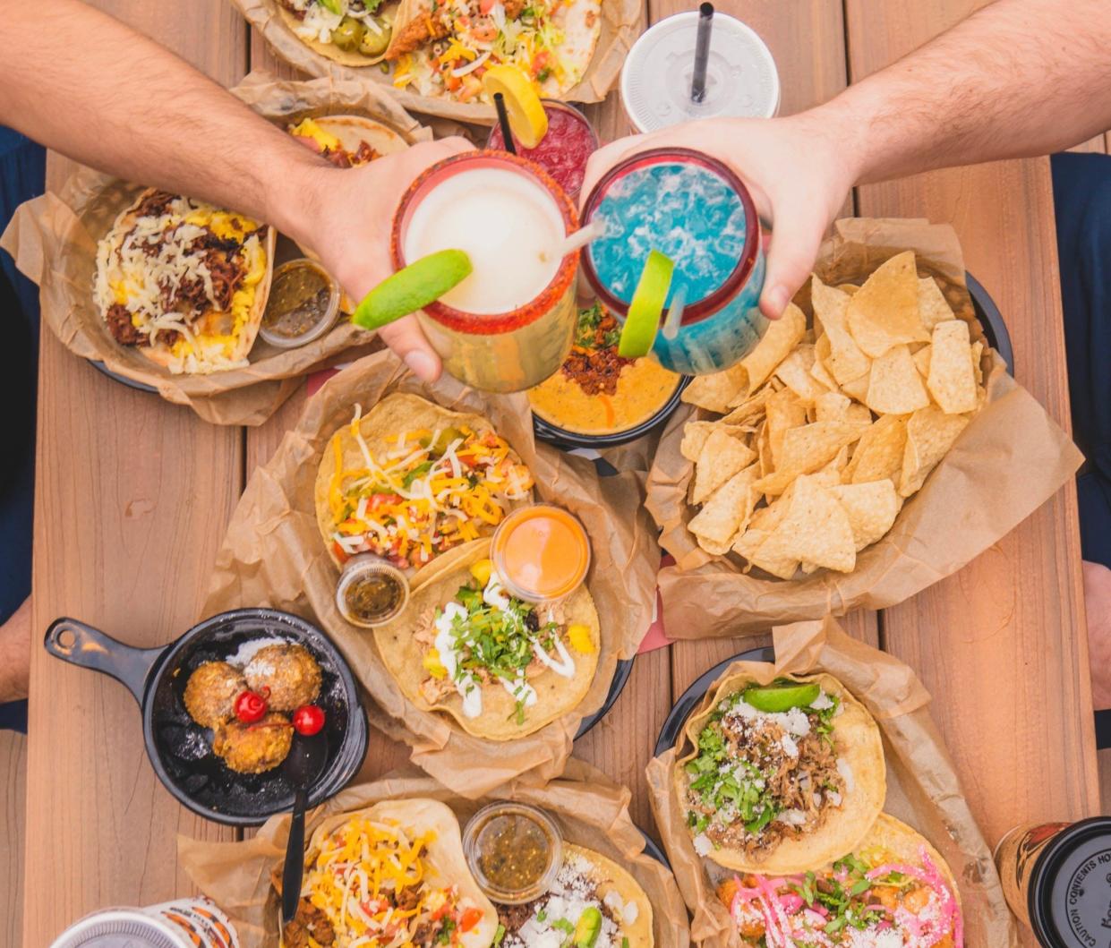 Torchy's Tacos' menu includes margaritas and Mexican food. The chain is opening their first Cincinnati location this month.