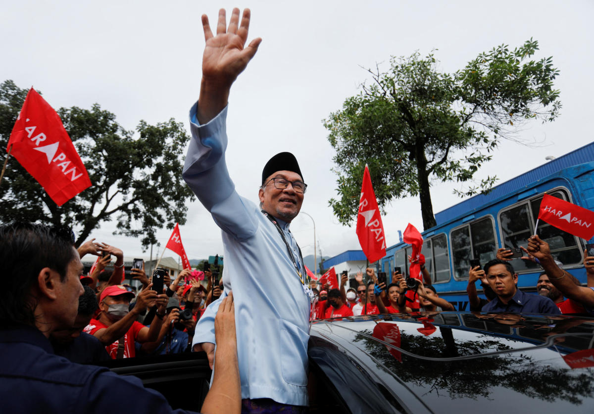 馬來西亞國會大選19日登場 安華再次叩關盼圓首相夢 – Yahoo奇摩新聞