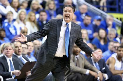 John Calipari's Wildcats head into the postseason sitting perfect at 31-0. (Getty)