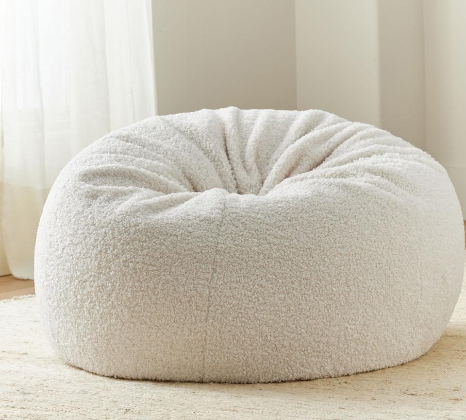 <p><a href="https://go.redirectingat.com?id=74968X1596630&url=https%3A%2F%2Fwww.potterybarn.com%2Fproducts%2Fcozy-teddy-faux-fur-bean-bag%2F&sref=https%3A%2F%2Fwww.menshealth.com%2Ftechnology-gear%2Fg41267654%2Fbean-bags-for-adults%2F" rel="nofollow noopener" target="_blank" data-ylk="slk:Shop Now;elm:context_link;itc:0;sec:content-canvas" class="link ">Shop Now</a></p><p>Cozy Teddy Faux Fur Bean Bag</p><p>potterybarn.com</p><p>$269.00</p>