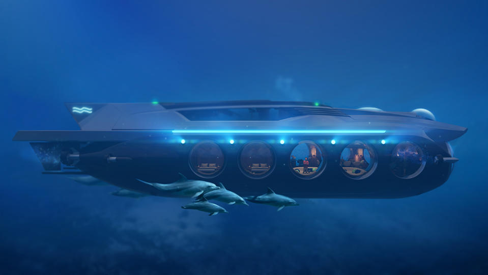U-Boat Worx’s Nautilus Superyacht-Submarine