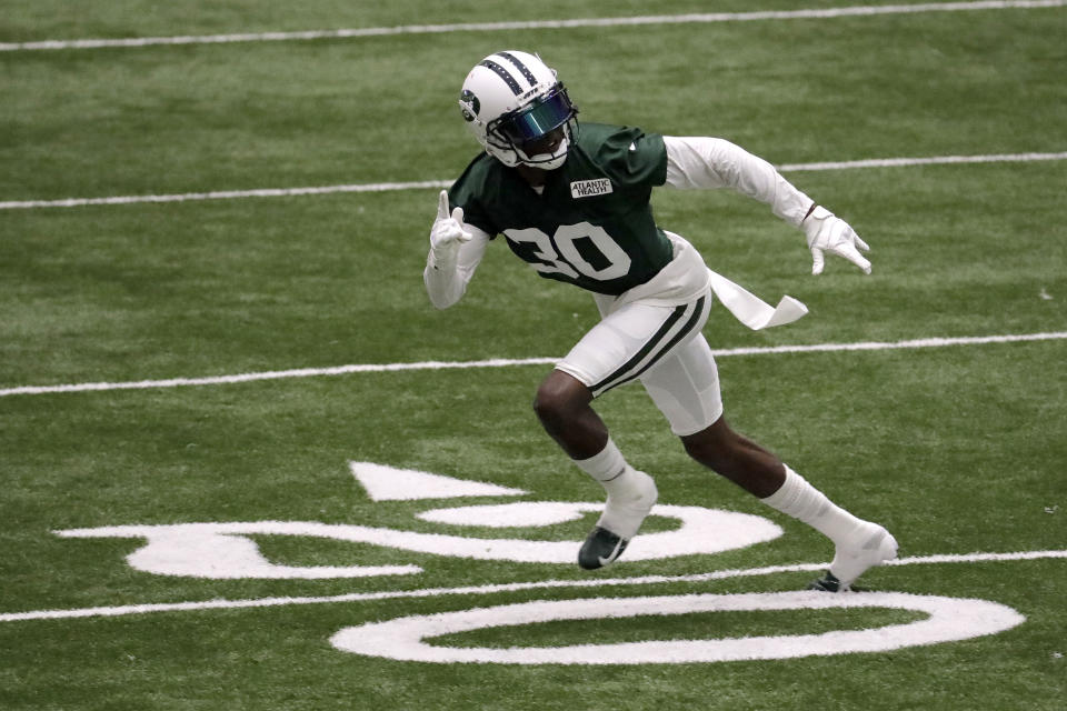 Free agent cornerback Rashard Robinson, who spent last season with the New York Jets, has been suspended by the NFL. (AP)