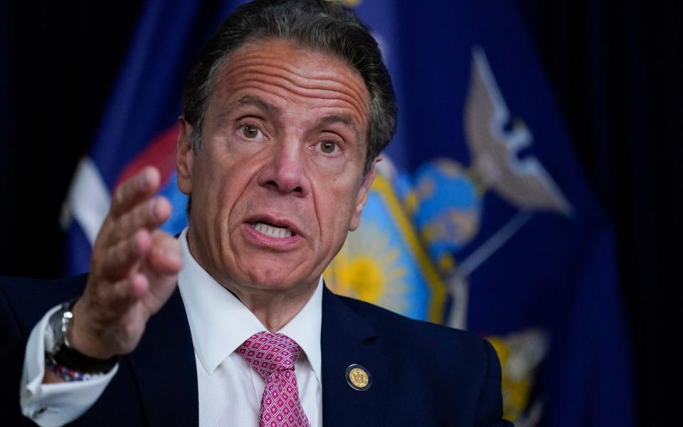 Andrew Cuomo resigned this year as New York governor following a series of harassment allegations - Pool, AP/ Pool, AP