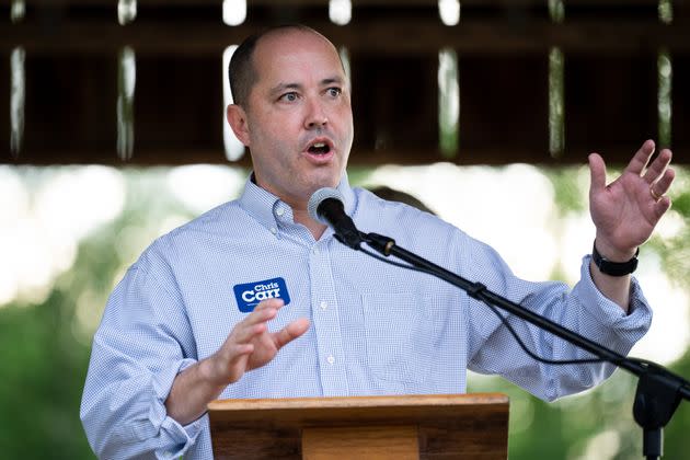 Georgia Attorney General Chris Carr (R) defeated a Trump-backed primary challenger on Tuesday. Carr earned Trump's ire by maintaining that President Joe Biden legitimately won the 2020 election in Georgia.  (Photo: Bill Clark via Getty Images)