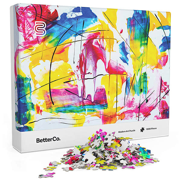 BetterCo. Modern Art Puzzle for Adults (Photo: Amazon)