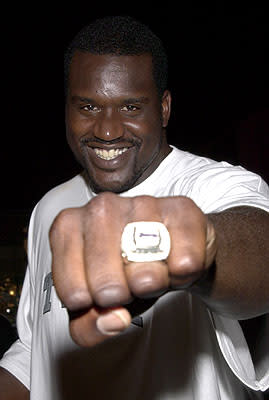 Shaquille O'Neal at the New York premiere of 20th Century Fox's Planet Of The Apes