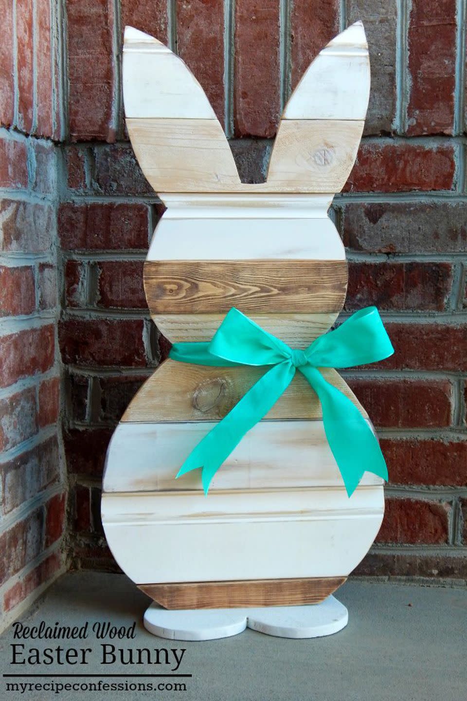 Reclaimed Wood Easter Bunny