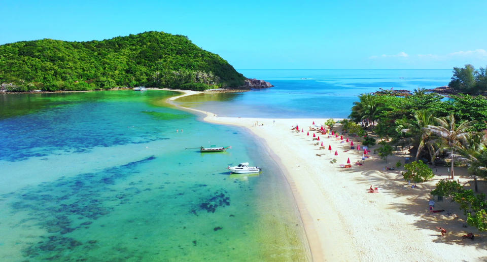 The young woman was staying on the island of Ko Pha-Ngan in Thailand. Source: Getty