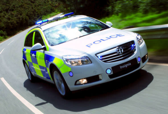 Vauxhall Insignia police car