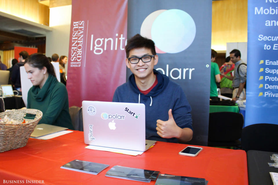 polarr stanford student career fair