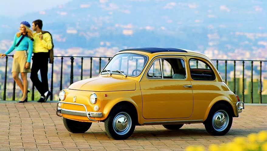 El Fiat 500 nació en 1957.