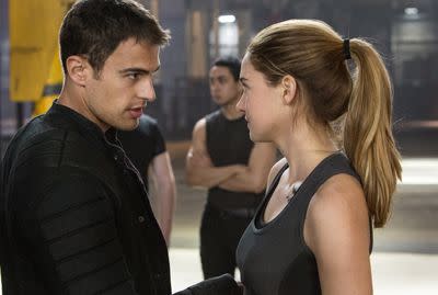 Theo James and Shailene Woodley Talk About Divergent