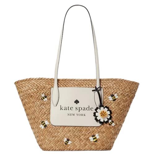 10) Honey Bee Straw Tote