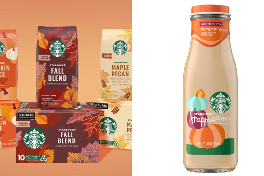 ¡Sabores otoñales! Starbucks lanza productos sabor calabaza