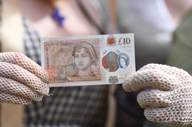 Jane Austen bank note