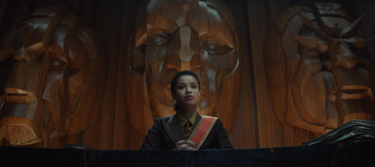 Gugu Mbatha-Raw plays Ravonna Renslayer in 'Loki' (Photo: Disney+)