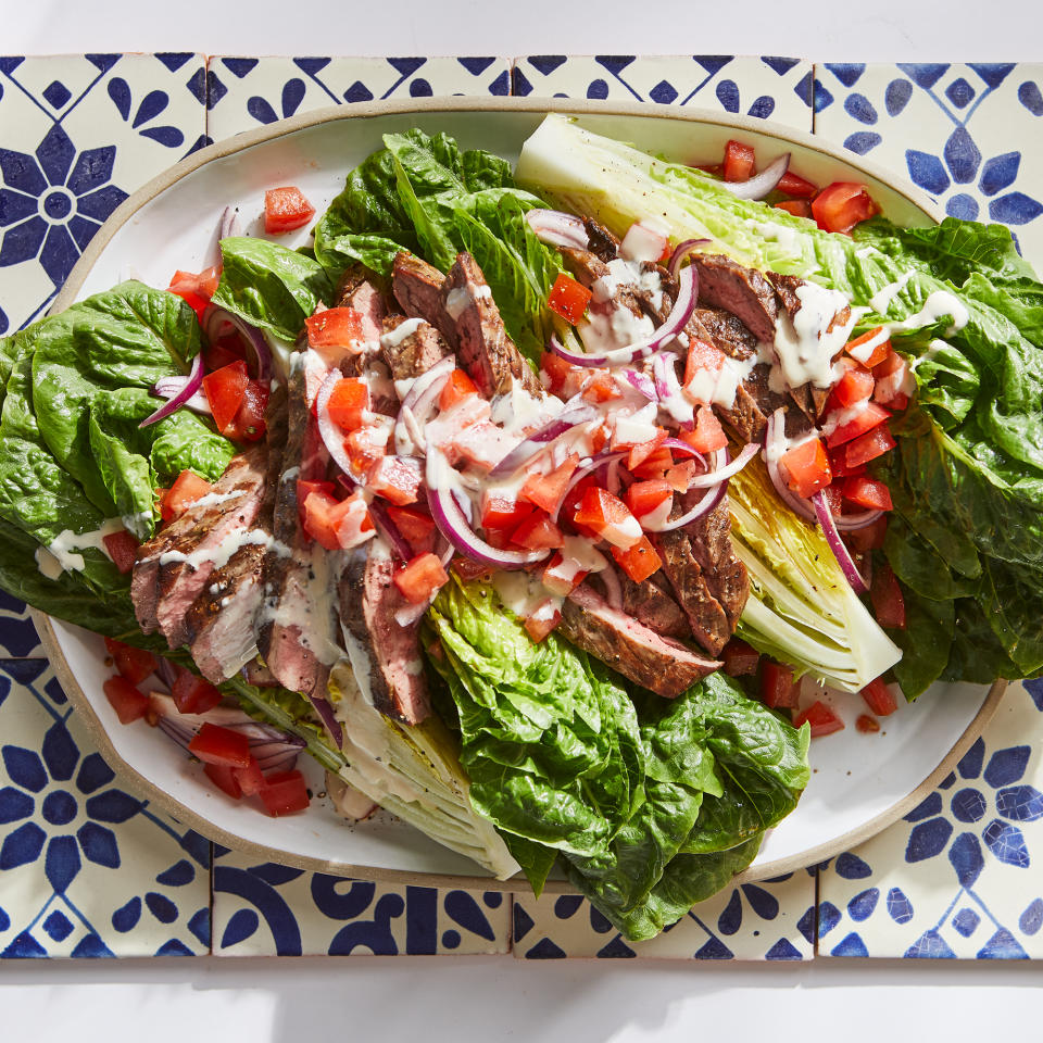 Caesar Salad with Grilled Steak