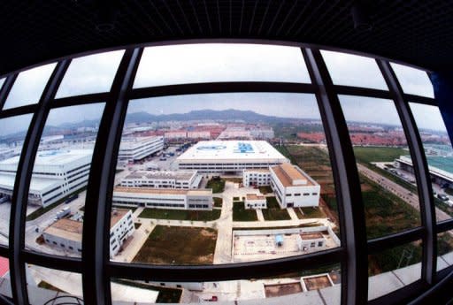 The Haier factory in Qingdao, in northeast China's Shandong province is shown in June 2012. Chinese appliance and electronics giant Haier is aiming to expand into Europe with higher-end products, helping to upgrade China's reputation for churning out mostly cheap, low-quality goods