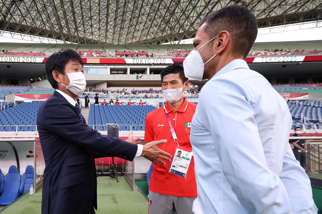 Jaime Lozano, el nuevo entrenador del Tri que ganó un broce en Tokio 2023. (Koki Nagahama/Getty Images)