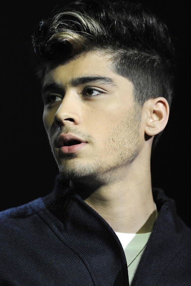 Closeup of Zayn Malik