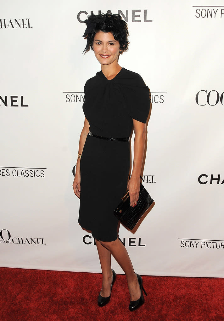 Coco Before Chanel LA Premiere 2009 Audrey Tautou