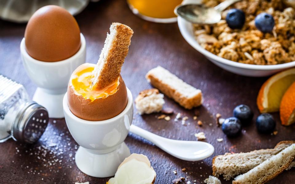 Eggs are a source of brain-boosting choline